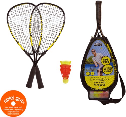 Schildkröt Speed Badminton Set Speed 4400 mit Schlägern und Shuttles