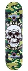 HOT Sports + Toys Skateboard Combat Skull 7.75 Zoll Rocket grün