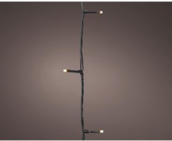 Lumineo LED Weihnachtsbeleuchtung Außen 240 Lichter 18 Meter Champagner