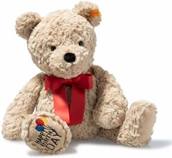 Steiff Teddybär Jimmy Plüsch Kuscheltier Happy Birthday beige 35 cm Geburtstag