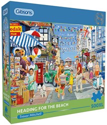 Gibsons Puzzle Strand 500XL große Teile Erwachsene