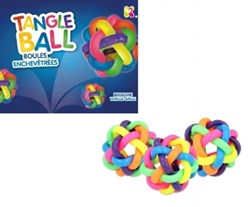 Keycraft Spielzeug Tangle Balls - bunte Fidget-Ball für Kinder