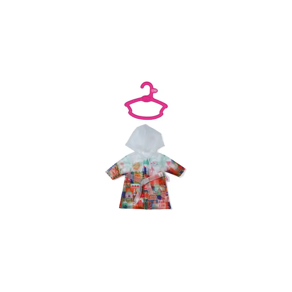 BABY born Puppen Regenmantel 43cm bunt - Puppenkleidung