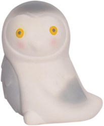 Tikiri Badespielzeug Schneeeule aus Naturkautschuk für Babys