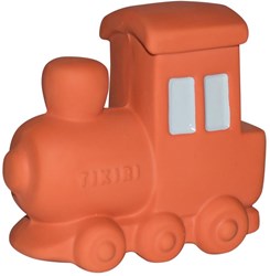 Tikiri Badespielzeug Zug Vroom Vroom Friends aus Naturkautschuk