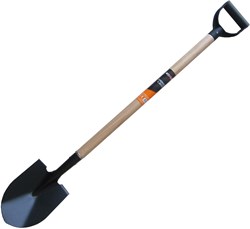 HOT Sports + Toys Schaufel Luxus Schwarz Metallblatt 100cm
