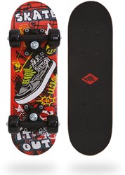Schildkröt Skateboard Mini-Skateboard 17 Zoll für Kinder und Anfänger
