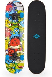 Schildkröt Skateboard Slider 31 Zoll Monsters - Skateboard für Kinder und Erwachsene