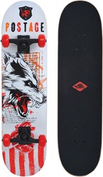 Schildkröt Skateboard Wolf 31 Zoll - Skateboard für Kinder und Erwachsene