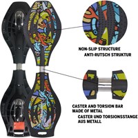 Schildkröt waveboard graffiti Good Vibes - Funsport Spielzeug-2