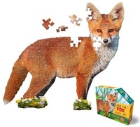 MAD CAPP Puzzle Fuchs - Tierpuzzle Karton 100 Teile-3