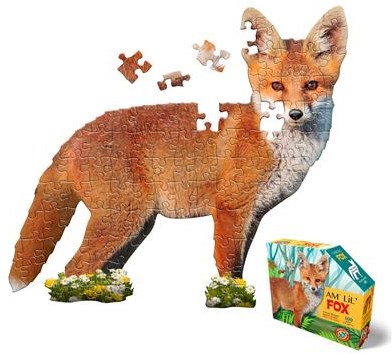 MAD CAPP Puzzle Fuchs - Tierpuzzle Karton 100 Teile-3