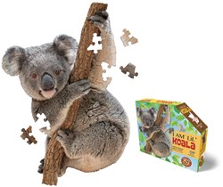 MAD CAPP Puzzle Koala 100 Teile Karton buntes Spielzeug