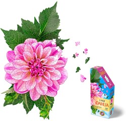 MAD CAPP Puzzle Dahlia Mini bunt Karton Spielzeug