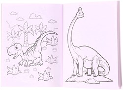 Mondikaarten Dino Malbuch A4 48 Seiten für Kinder