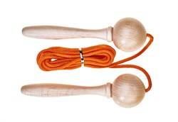 Acrobat 515831 Springseil, verstellbar, Orange, 3 m