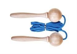 Acrobat 515833 Springseil, verstellbar, blau, 3 m