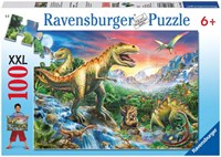 Ravensburger Dinosaurier XXL Puzzle - 100 Teile Kinderpuzzle