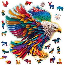 Wooden.City Holzpuzzle Bright Eagle - Fantasie - 250 Teile