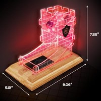 Enhance Gaming LED Würfelturm und Würfelset - Multicolor, Lernspiel-2