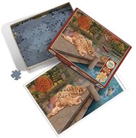 Cobble Hill Puzzle Lazy Day on the Dock 275 Teile Erwachsene Puzzle-3