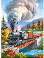 Castorland Train Crossing - 200 Teile