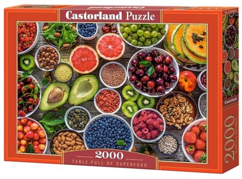 Castorland Ein Tisch Voller Superfood - 2000 Teile