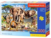 Castorland Savanna Animals - 200 Teile