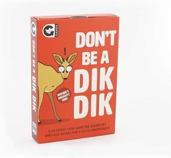 Professor Puzzle Kartenspiel Don't Be A Dik Dik - lustiges Spiel für Erwachsene