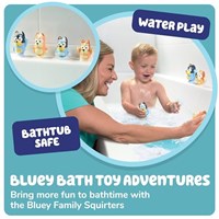 Tomy Bluey Badespielzeug Squirter 4er-Pack bunt für Kinder-2