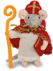 Het Muizenhuis Kuscheltier Sankt Nikolaus - Plüschmaus Sam und Julia