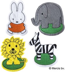 Global Affairs Fingerpuppe Miffy Filz Zoo 4 Stück Spielzeug