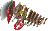 Eugy 3D Puzzle - Weihnachts-Elf Bastelset für Kinder und Erwachsene-3