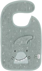 Trixie Lätzchen Baby blau Baumwolle Mr. Shark verstellbar - Bio
