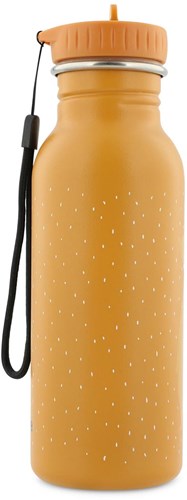 Trixie Trinkflasche - Edelstahl Kinder Wasserflasche 500ml - Mr. Fox - Auslaufsicher - Orange-2