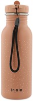 Trixie Trinkflasche 500ml - Edelstahl Kinderflasche - Mrs. Cat - auslaufsicher - rosa-2
