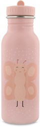 Trixie Trinkflasche Edelstahl Kinder 500ml Mrs. Butterfly rosa Schmetterling