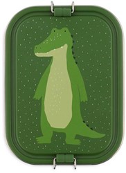 Trixie Brotdose groß - Lunchbox Mr. Alligator für Kinder aus Edelstahl