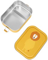 Trixie Brotdose groß - Edelstahl Lunchbox Kinder Mr. Lion gelb-2