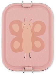 Trixie große Brotdose Lunchbox Mrs. Butterfly Edelstahl für Kinder