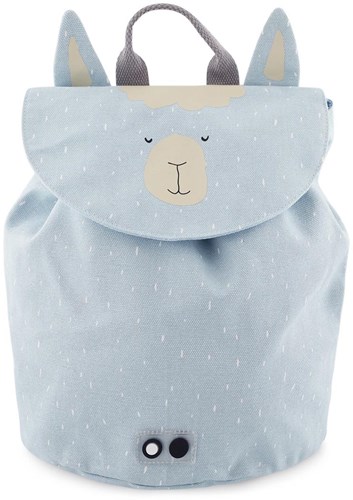 Trixie Rucksack Mini Schultasche Mr. Alpaca wasserabweisend blau Kind
