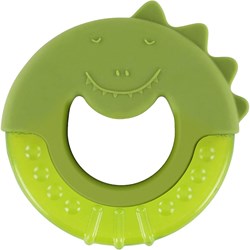 Trixie Beißring Baby kühlend Mr. Dino - wassergefüllt, Silikon Trixie Cooling Teether Mr Dino