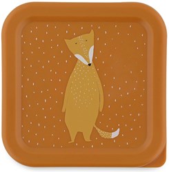 Trixie Snackbox Set - 3-teilig - Mr. Fox - orange Brotdosen für Kinder
