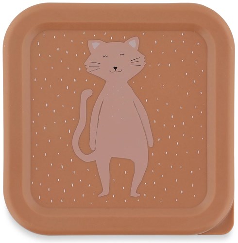 Trixie Snackbox Set für Kinder - 3-teilig - Mrs. Cat - BPA-frei und leicht zu öffnen