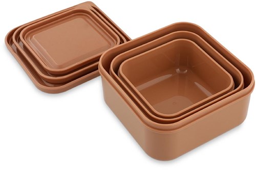Trixie Snackbox Set für Kinder - 3-teilig - Mrs. Cat - BPA-frei und leicht zu öffnen-2