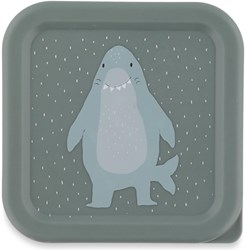 Trixie Snackbox Set - 3-teiliges Lunchbox Mr. Shark für Kinder