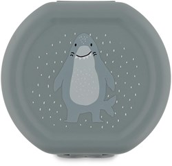 Trixie Snackbox Set - Lunchbox mit Clip Mr. Shark - BPA-frei für Kinder