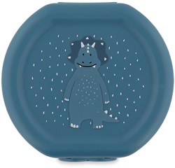 Trixie Snackbox Set mit Clip - Mr. Triceratops - 2 Stück - BPA-frei - für die Schule