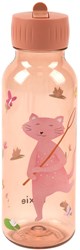 Trixie Trinkflasche Pathfinder Mrs. Cat - Tritan™ 500ml auslaufsicher rosa