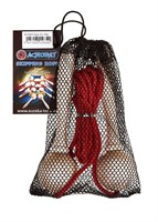 Acrobat 515834 Springseil, verstellbar, 3 m, rot-2